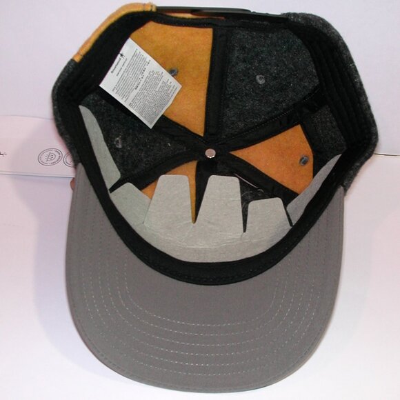 SmartWool Patchwork Unisex Baseball Ball Cap Men's One Size NWT Honey Gold - Picture 6 of 6